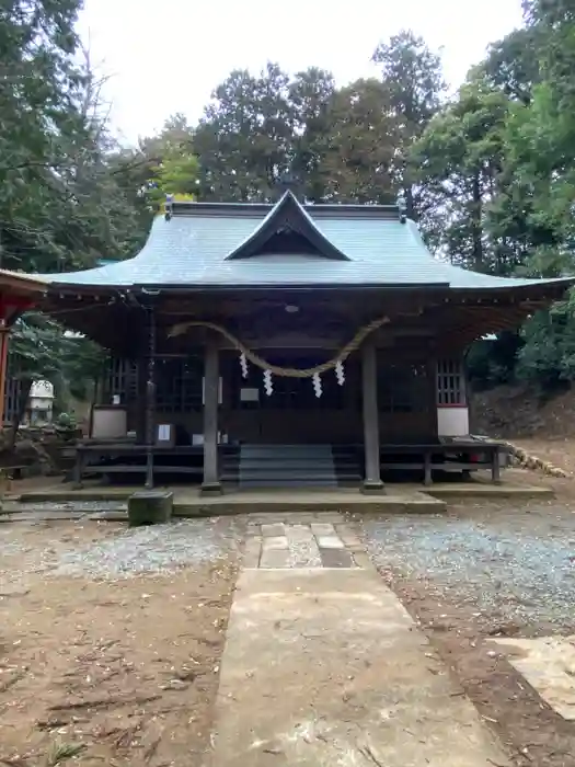 諏訪神社の本殿