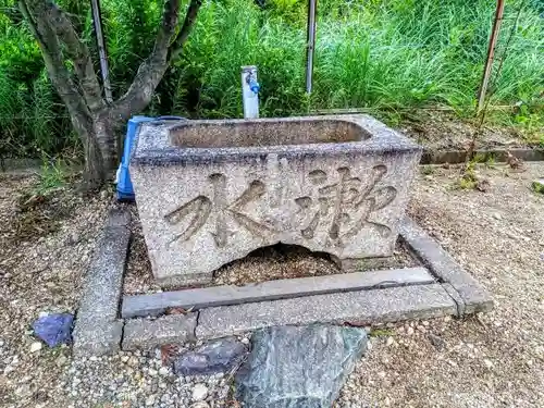 八幡社（南島八幡社）の手水舎