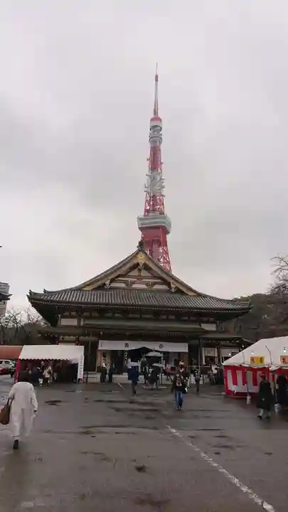 増上寺の本殿・本堂