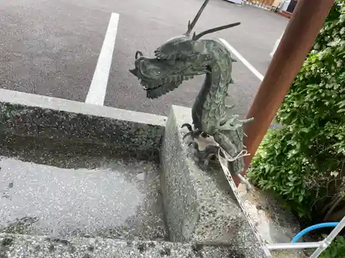 釧路八幡宮の手水