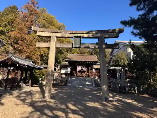 離宮八幡宮の鳥居