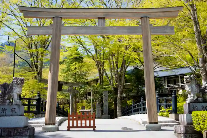 古峯神社の鳥居