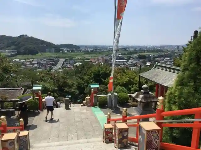 足利織姫神社の景色
