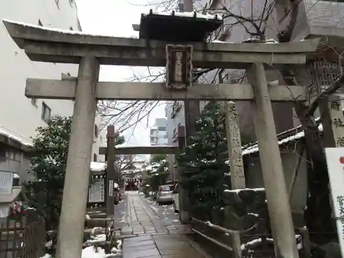 菅大臣神社の鳥居