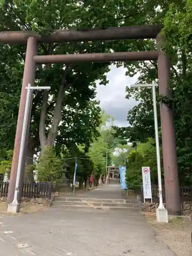 月寒神社の鳥居