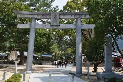 松陰神社の鳥居