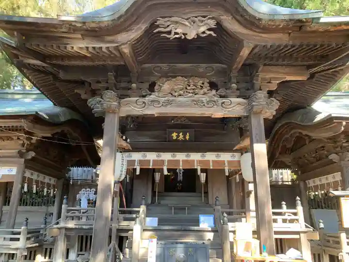 手長神社の本殿・本堂