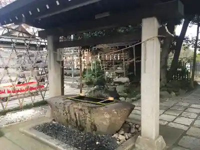 菊田神社の手水舎