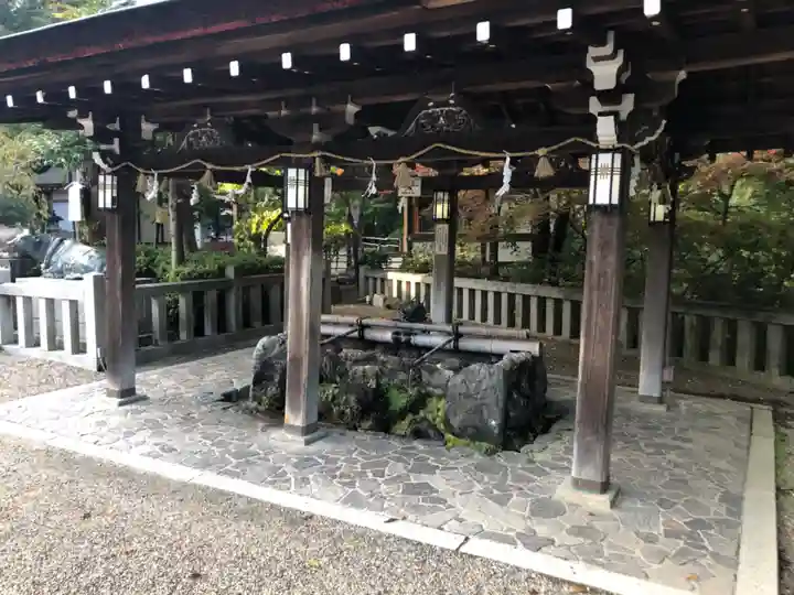 長岡天満宮の手水舎