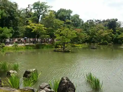 鹿苑寺（金閣寺）の庭園