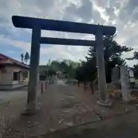 山越諏訪神社の鳥居