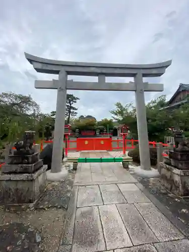 車折神社の鳥居