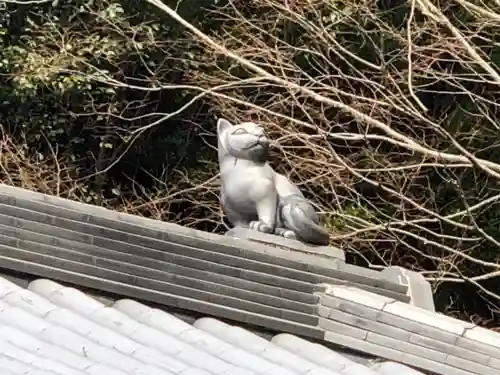 お松大権現の狛犬