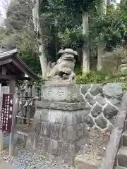 白旗神社の狛犬