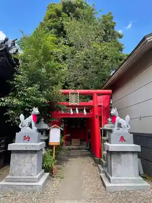 池袋御嶽神社の狛犬