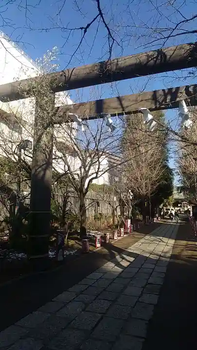 亀戸 香取神社の鳥居