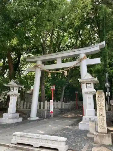 六甲八幡神社の鳥居