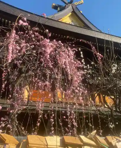 湯島天満宮の庭園