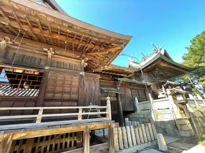 琴彈八幡宮の本殿・本堂