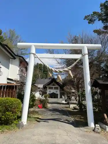 南豪神社の鳥居