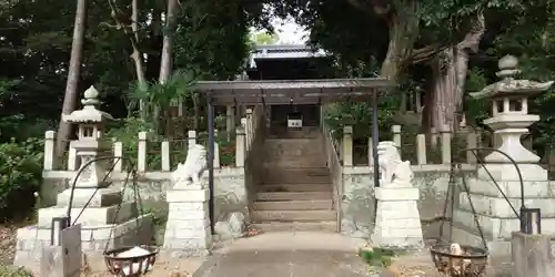 西桑名神社の狛犬