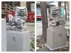 矢先稲荷神社の狛犬