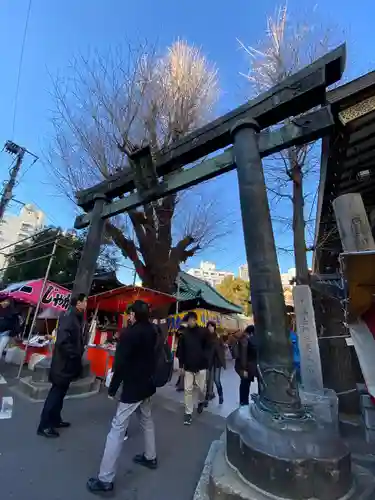 湯島天満宮の鳥居