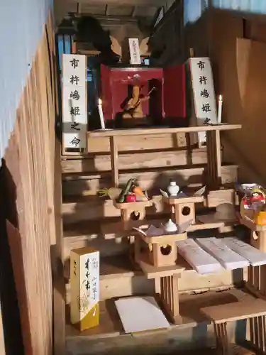 名草厳島神社の本殿・本堂