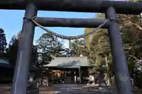 三春大神宮の鳥居
