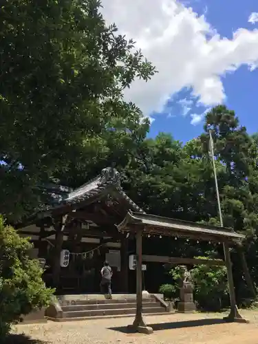 蝮ヶ池八幡宮の本殿・本堂