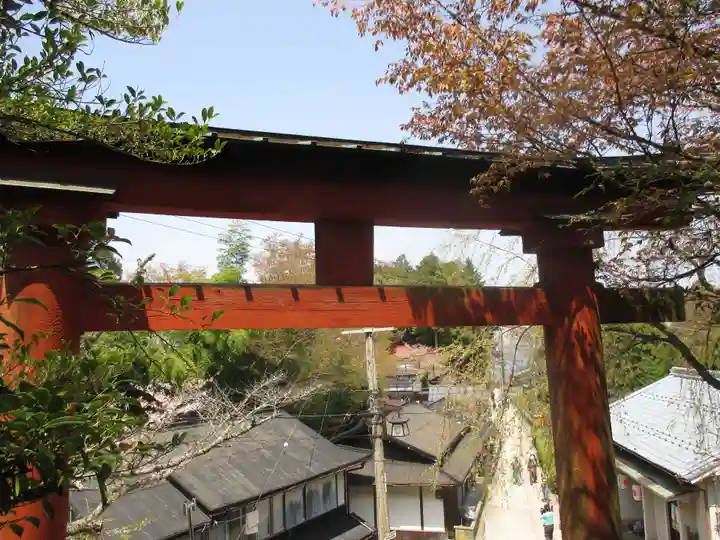 吉野水分神社(吉野町)の鳥居