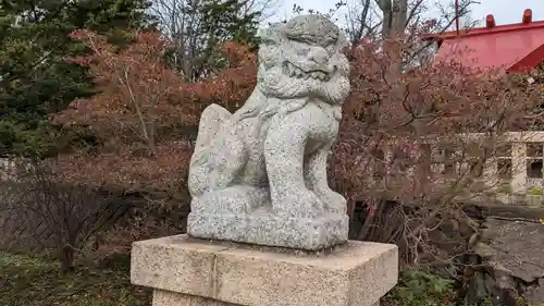 御傘山神社の狛犬