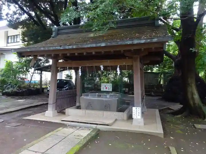 玉川神社の手水舎