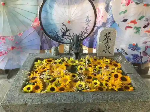 札幌諏訪神社の手水舎