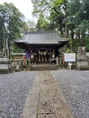 間々田八幡宮の本殿・本堂