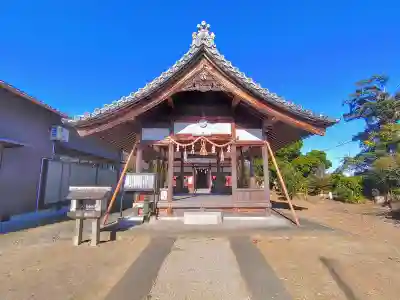 八幡社（玉野）の本殿・本堂