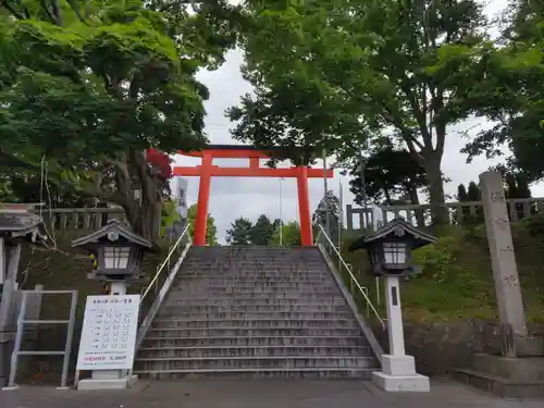 湯倉神社の鳥居