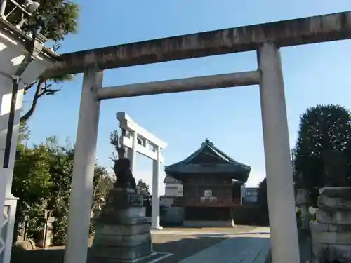 健田須賀神社の鳥居