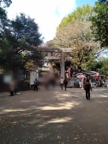 上野東照宮の鳥居