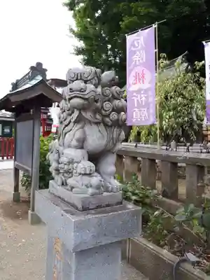 川越八幡宮の狛犬