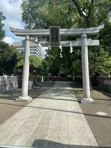 熊野神社の鳥居
