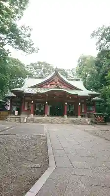 世田谷八幡宮の本殿・本堂