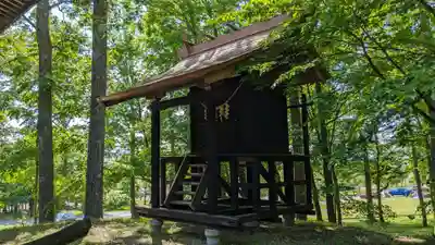 富山神社の本殿・本堂