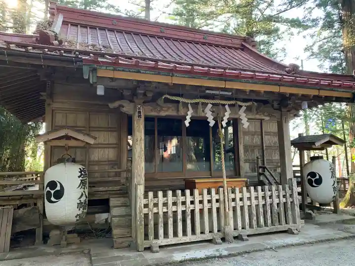 塩原八幡宮の本殿・本堂