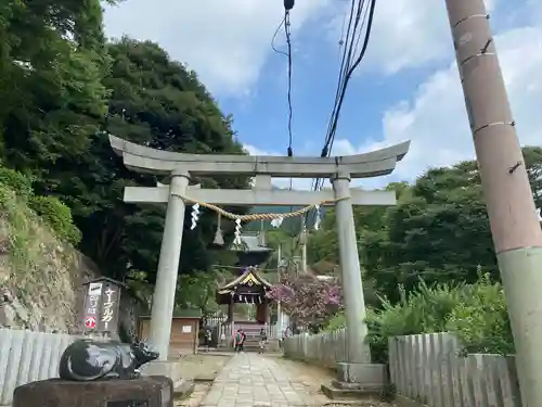 筑波山神社の鳥居