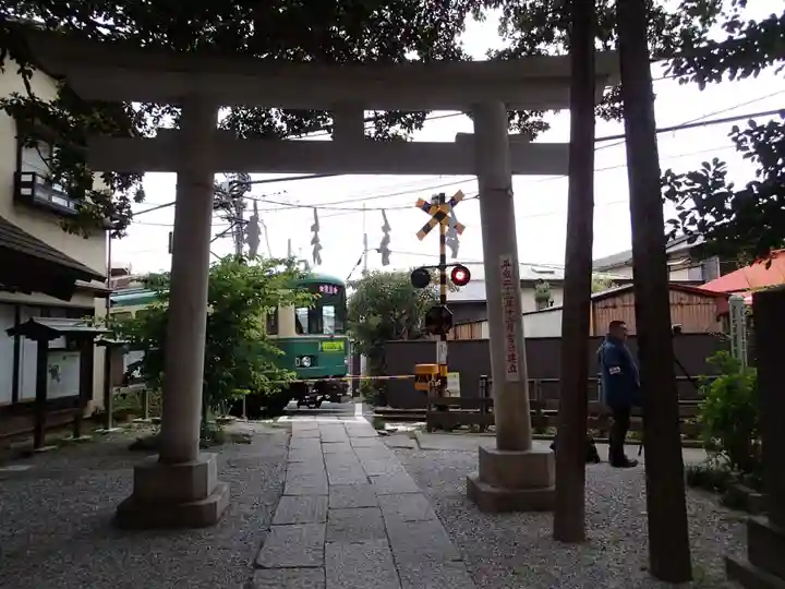 御霊神社の鳥居