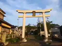 川口神社の鳥居