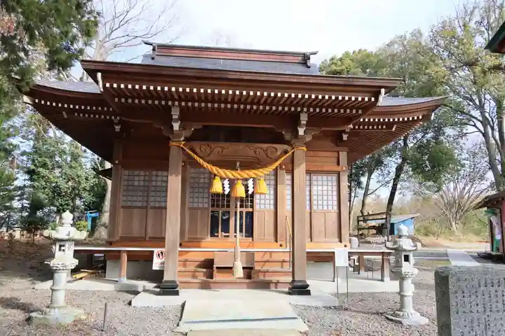 阿久津「田村神社」(郡山市阿久津町)旧社名:伊豆箱根三嶋三社の本殿・本堂