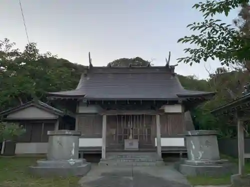 大萩神社の本殿・本堂