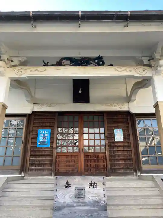 法善寺の本殿・本堂